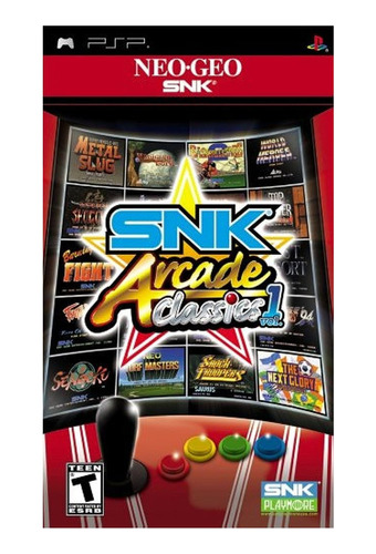 Snk Arcade Classics Vol. 1 - Psp Físico - Sniper