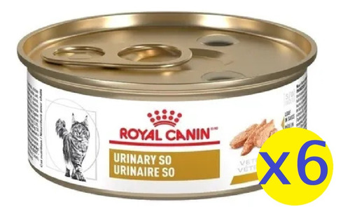 Alimento Royal Canin Veterinary Diet Urinary S/o 145gr X6