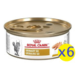 Alimento Royal Canin Veterinary Diet Urinary S/o 145gr X6