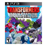 Jogo Transformers Devastation - Playstation 3