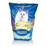 Areia Higiênica Chalesco Micro Cristais Para Gatos -1,8kg