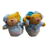 Pantufla Peluche Oso 26/27 Super Abrigadas Comodas