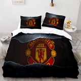 Juego De Ropa De Cama Doble Del Manchester United F.c. A