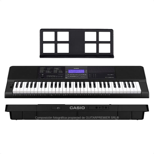 Organo Teclado Casio Ct-x800 Sensitivo Usb 61 Teclas + Atril