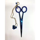 Tijera Para Pelo Dayo Filo Navaja Blue Titanium 5,5 W1855