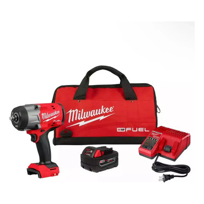 Llave De Impacto 1\u002F2'' M18 Fuel Milwaukee 2967-21b Color Rojo Frecuencia 1 | Meses sin interés