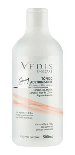 Tônico Facial Adstringente Vedis - 500ml