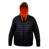 Parka Hw Cochamo Polaris Reversible Negro/naranjo Rodritex