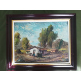 Hermosa Pintura Campestre  Autor Ayala