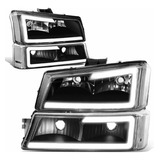 Faros Led Para Sllverado Avalanche 2003-2007