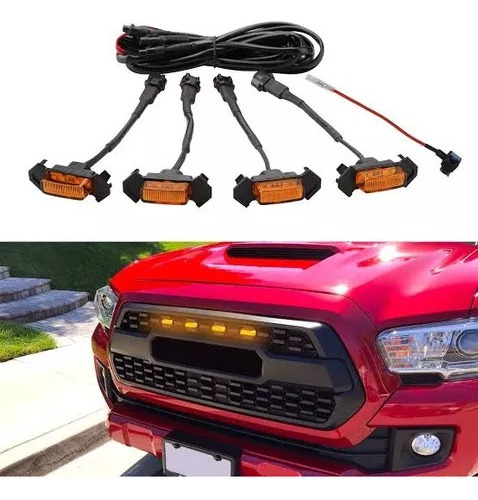 Luces Led Toyota Tacoma Trd Para Parrilla 2016 18 2020 2023