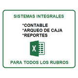 Sistema Contable De Arqueo De Caja Y Reportes Excel