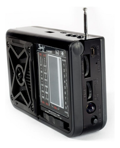 Radio Portatil De Beck Play Con Panel Solar