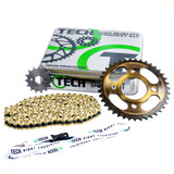 Kit De Arrastre Sprockets Italika Ft 150 Grafito Reforzada