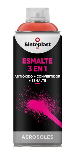 Pintura Aerosol Esmalte Sintetico Spray Sinteplast 440cm3