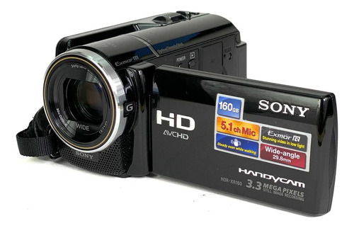 Sony Hdr Xr-160 Ideal Streaming Indirecto, Sociales, Cine.
