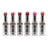 Pack 10 Labial L'oréal Color Riche Plump & Shine Lipstick