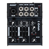 Consola Mixer Lexsen Vivo 3 Interfaz Audio Usb Profesional