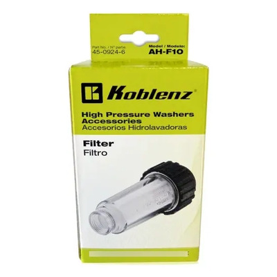 Filtro De Agua Ah-f10 Koblenz Accesorio Hidrolavadora Color Blanco | Meses sin interés