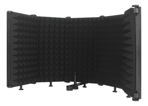 Panel De Grabación Vocal Plegable Ajustable Que Absorbe El S