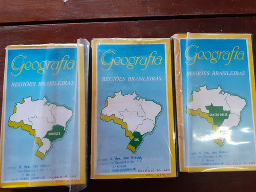 Fita Vhs - Geografia - Regiões Brasileiras - 5 Unidades