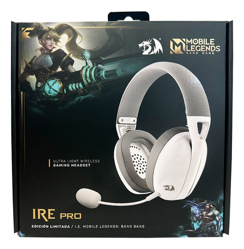 Auricular Redragon Ire Wireless H848 Mobile Legends Edition