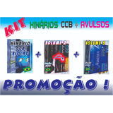 Kit Hinários Violão, Ccb E Avulsos Vol 2 E 3 Só Hinos Atuais