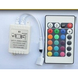 Controladora Para Rgb C/control Remoto De 24 Teclas