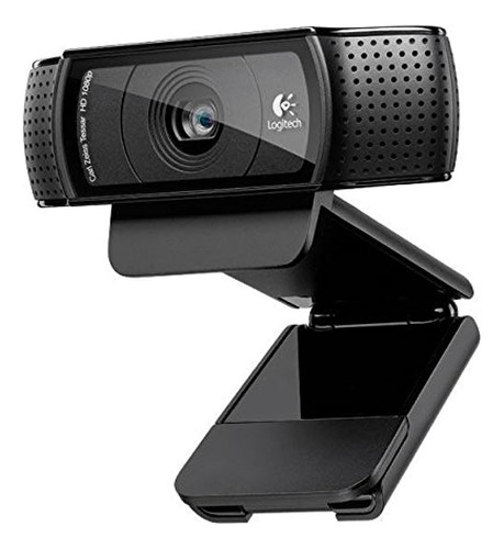 Webcam Usb Logitech Carl Zeiss Tessar Hd 1080p