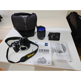  Nikon D5100 Lente 18-105mm, Memoria, Estuche, Caja Y Manual