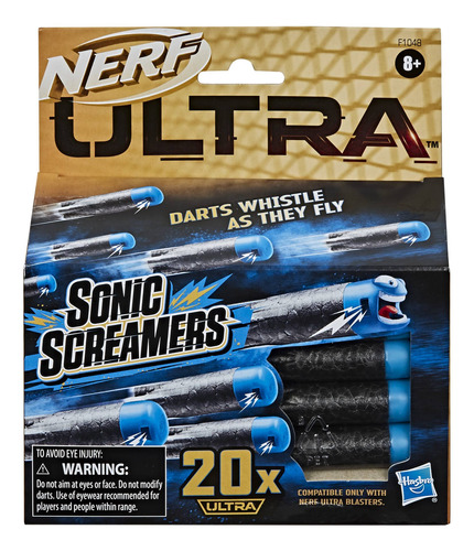 Paquete De Recarga 20 Dardos Nerf Ultra Sonic Screamers