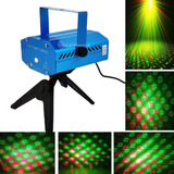 Laser Pisca Strobo Jogo De Luz Holográfico Iluminação Balada