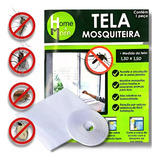 Tela Mosquiteira Anti Inseto Mosquito P/ Janelas 130x150cm