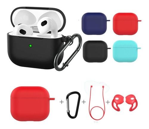 Funda Estuche Para Air Pods 3 Case Protectora Silicona