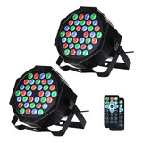 Light For Party Lunay W/ Remote Control 7 Effects 2 Pieces