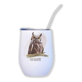 Vaso Térmico Para Mate, Tucuquere, Fauna Chilena