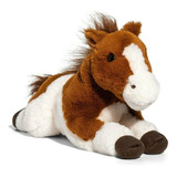 Caballo Tumbado Fino Cafe Peluche Fao Schwarz Original