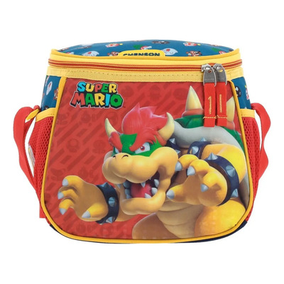 Lonchera Escolar Super Mario Wers Mb66435-9 Color Multicolor | Envío gratis