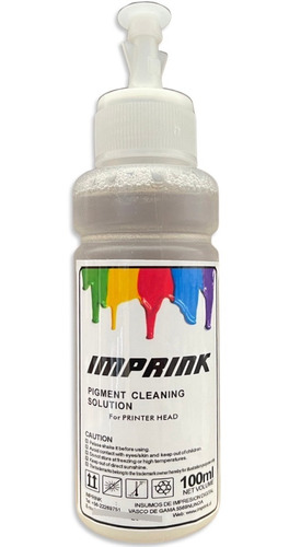 Limpia Cabezales Coreano Para Tinta Pigmentada 100ml Imprink