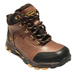 Bota Borcego Tomahawk  Lucho Kids Cuero Vacuno Trekking Dep