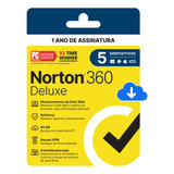 Norton Antivirus 360 Deluxe 5 Dispositivos 12 Meses Download