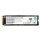 Hp Ex900 Plus 512 Gb Nvme Pcie M.2 Interfaz Ssd, Gen 3 X 4,