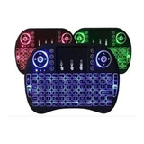 Mini Teclado Keyboard Sem Fio Wireless Iluminado Luz Led