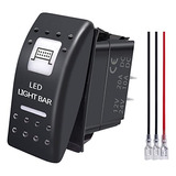 Barra De Luz Led Mankk De 3 Pines, Interruptor Basculante De