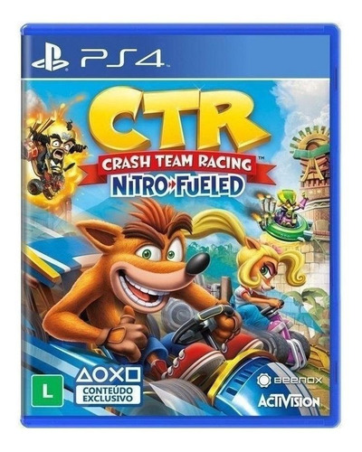 Crash Team Racing Nitro-fueled Standard Edition Ps4  Físico