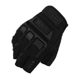 Guantes Medio Dedo Moto Gimnasio Antideslizantes Ref:jn081