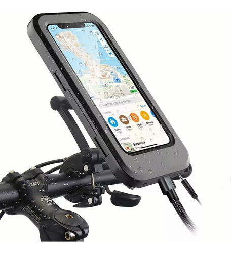 Base Soporte Porta Celular Moto Bicicleta Impermeable