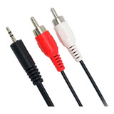 Cable De Audio - Plug 3.5 Estereo M A 2 Rca M 1,8 Mts