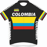 Camiseta De Ciclismo De Colombia, Saldo De Exportacion Nueva