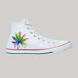 Tenis Converse Chuck Taylor All Star Bota Cannabis 4